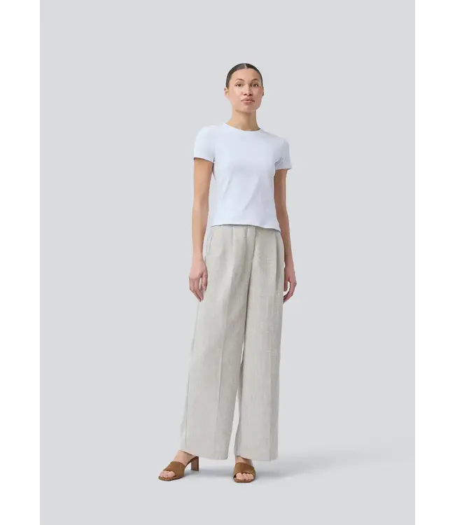 KieraMD pants - beige melange