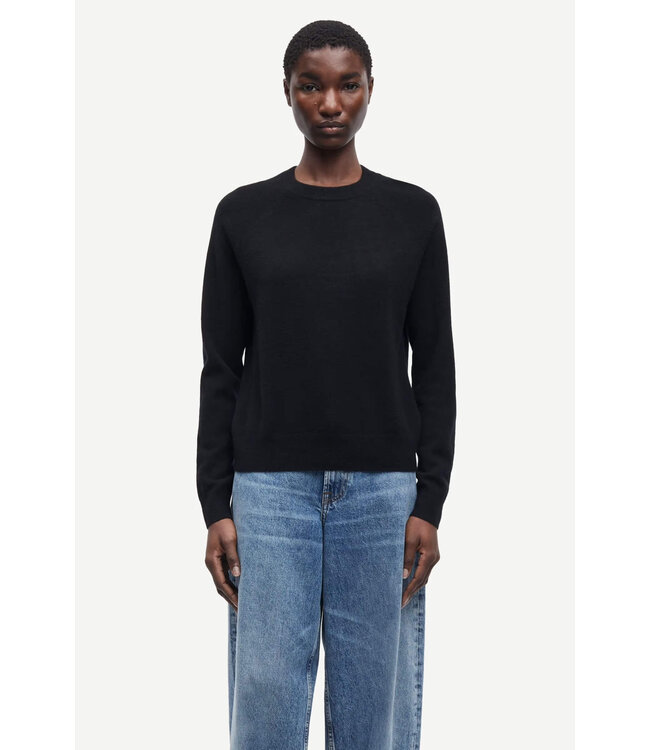 Boston o-neck - Black