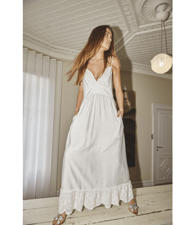 HeraCC Lace Strap Dress - Off Wite