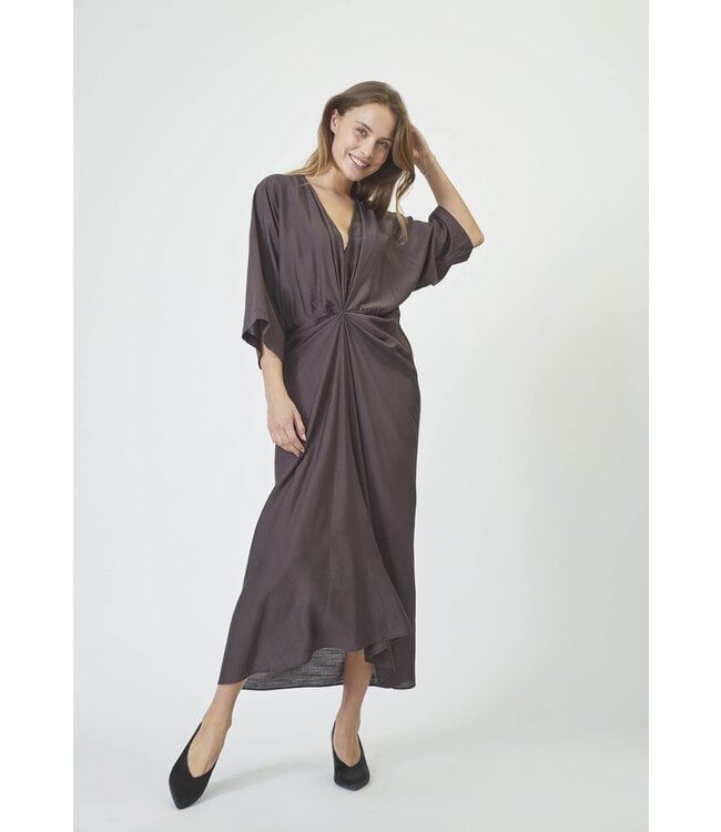 HeraCC Knot Dress - Mocca