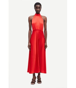 Samsoe Samsoe Rheo  Dress - Flame Scarlet