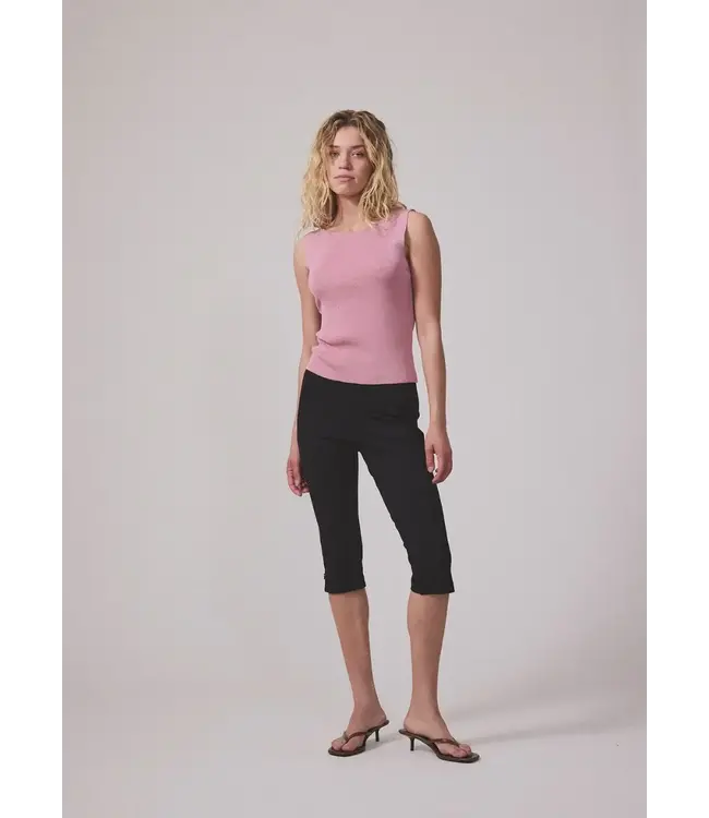 Tanny capri pant - black