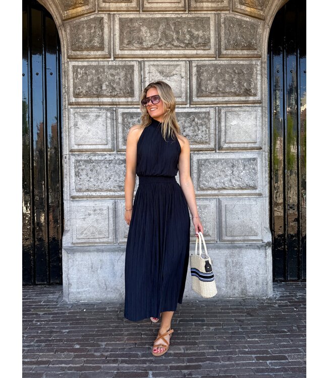 Blue Dress Look