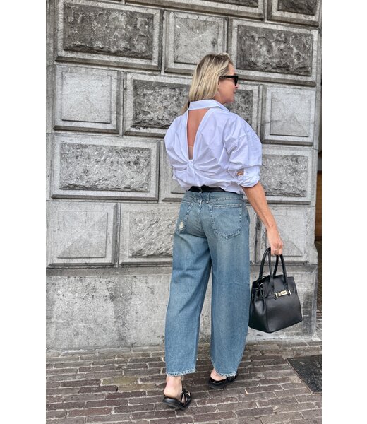 Twist Bow Blouse Look
