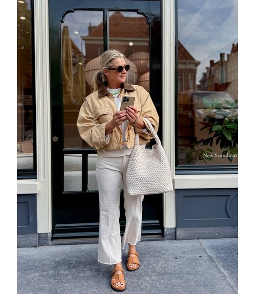 the nude jacket look