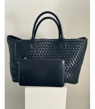 Bow19 Details Mia Bag Square - Black