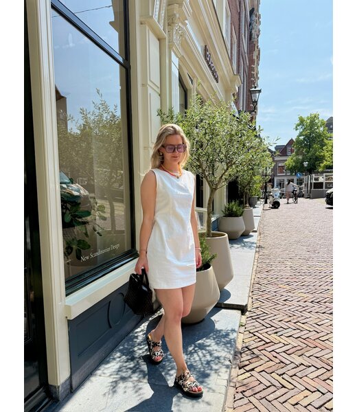 White Summer Dress Look