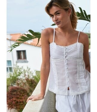 Neo Noir Nimissa S Voile Top - White