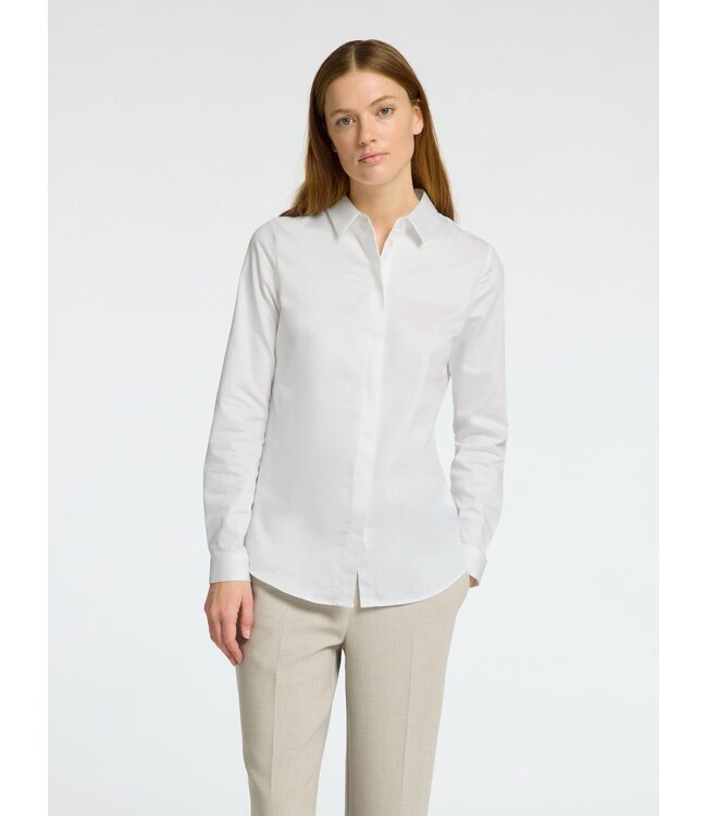 Romie ls fitted shirt noos - Bright Wite