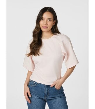 Neo Noir Asha Boxy Tee - Light Pink
