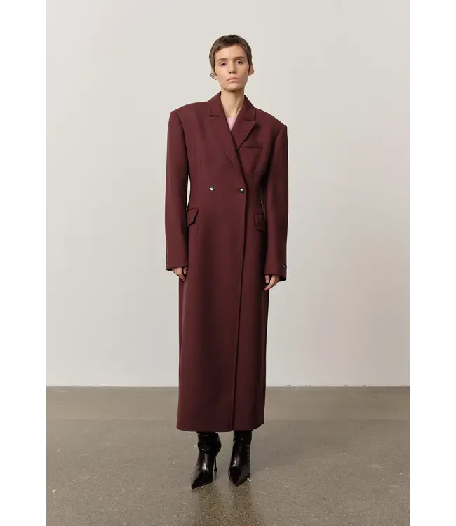 Ultra De Lux Coat - Mahogany