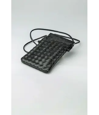 Bow19 Details Phone Bag - Black