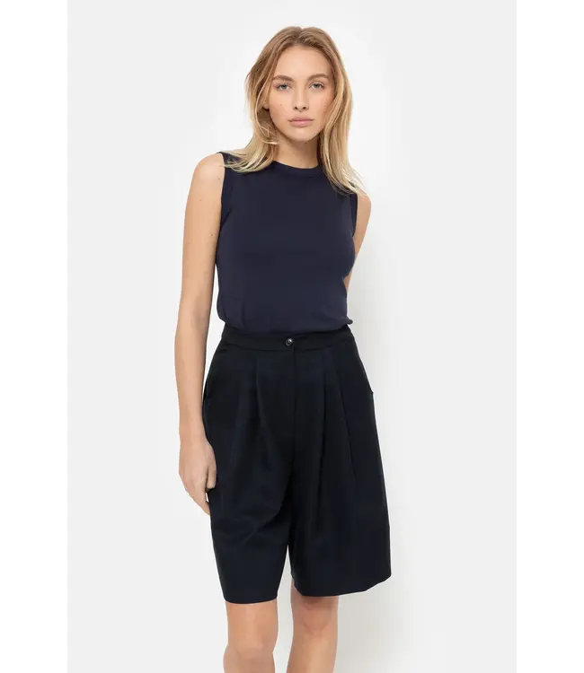 Mommy Sleeveless Top - Navy