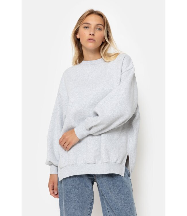 âme ULLA Oversized Sweatshirt - Marled Grey
