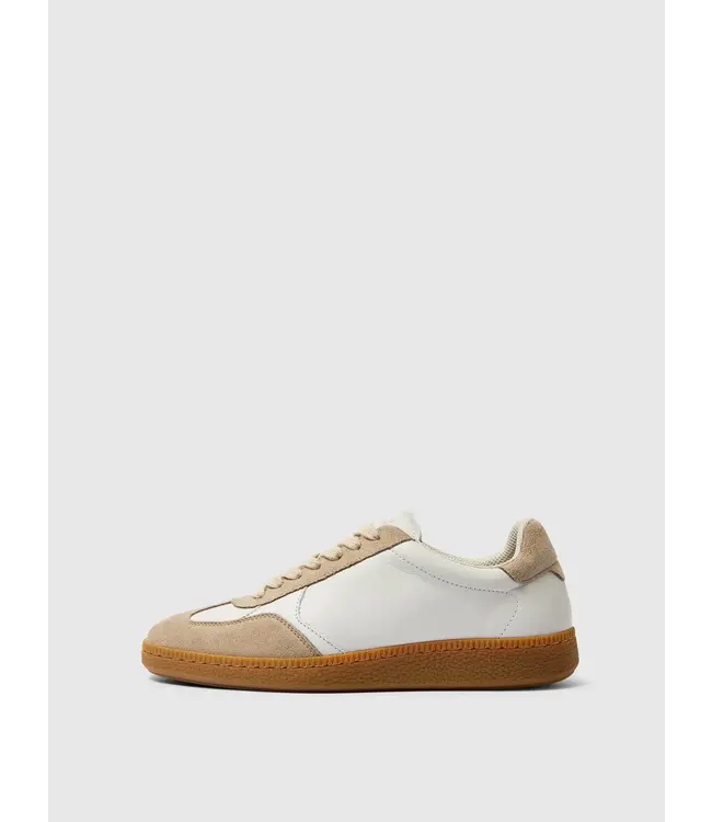SlfFrida mix sneaker - white