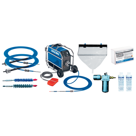 Goodway RAM-PRO-XL Tube Cleaning Package