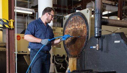 Rotary Tube Cleaning