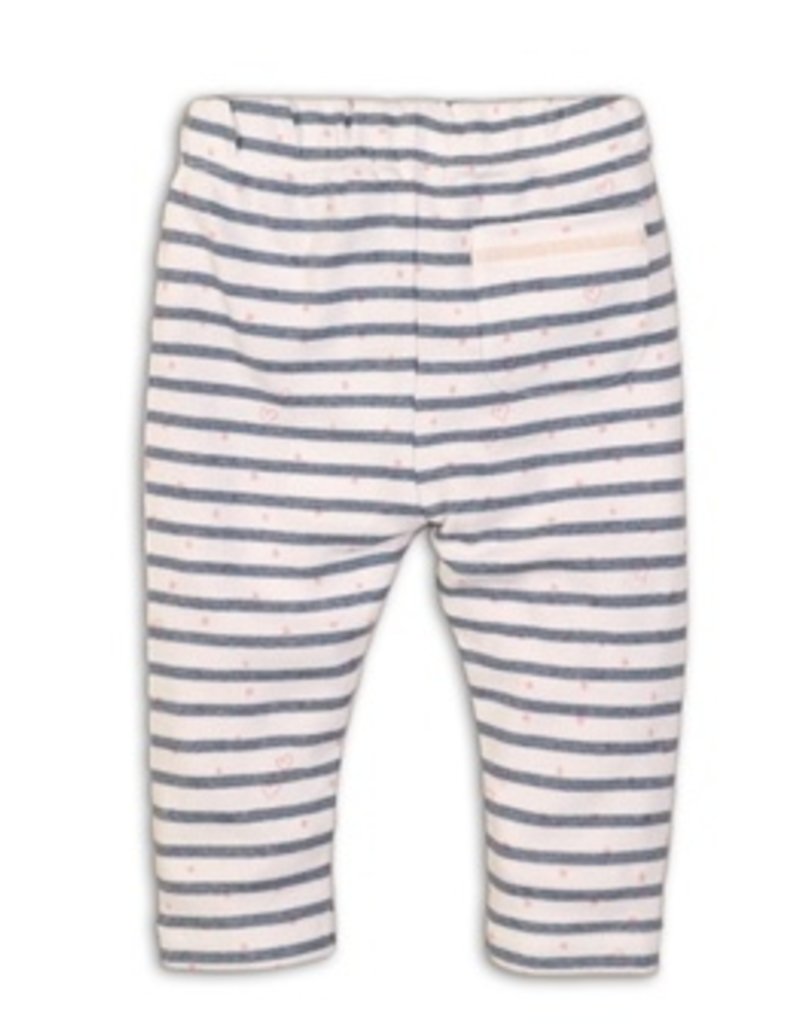 Dirkje Baby trousers light blue melee stripe