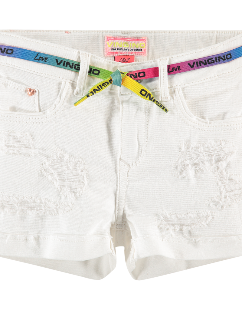 Vingino Short Davina White Denim