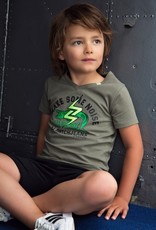 DJ Dutch Jeans T-shirt make some noise army green