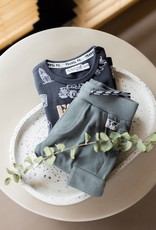 Dirkje jongens broek met zakjes groen