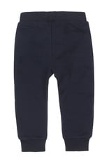 Dirkje jongens joggingbroek donkerblauw met lichtblauw