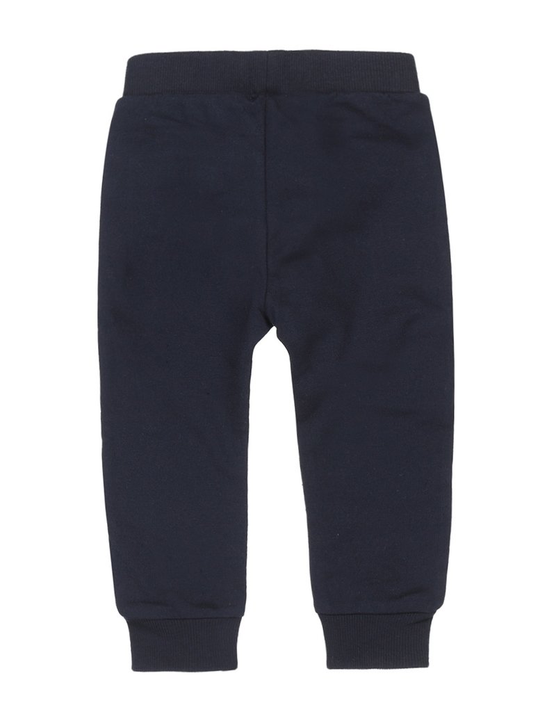 Dirkje jongens joggingbroek donkerblauw met lichtblauw