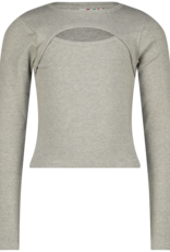 Vingino basic rib light grey melee