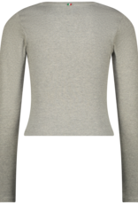 Vingino basic rib light grey melee
