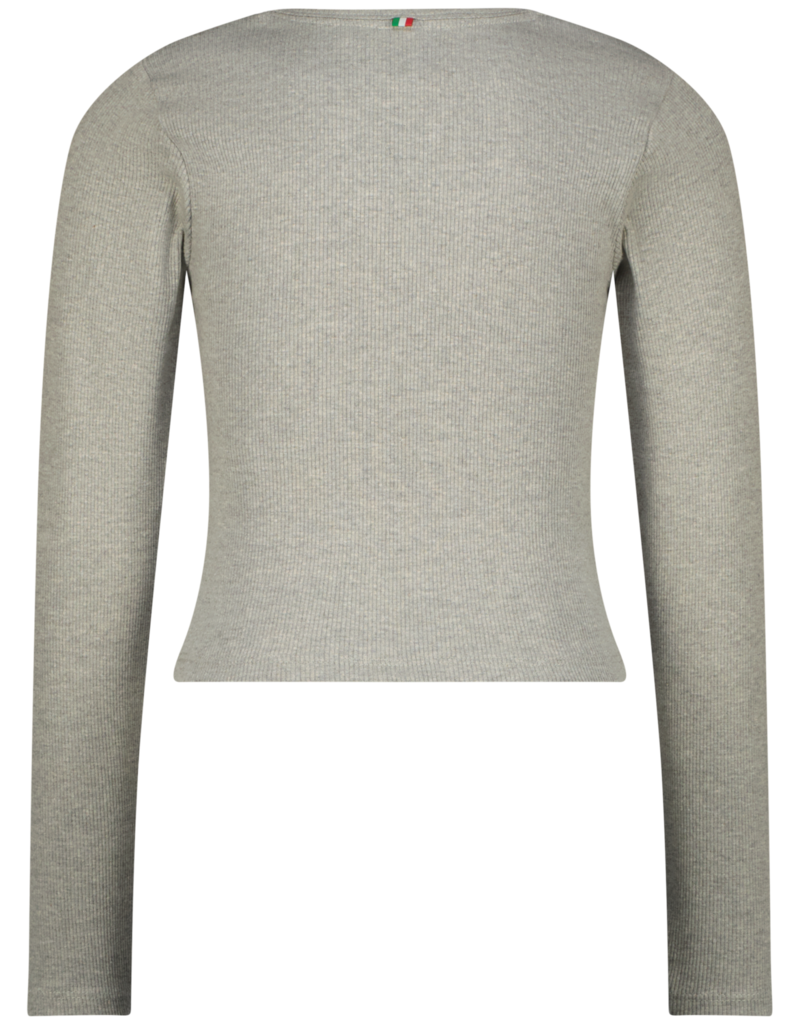 Vingino basic rib light grey melee