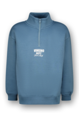 Vingino Basic-Half zip lake blue