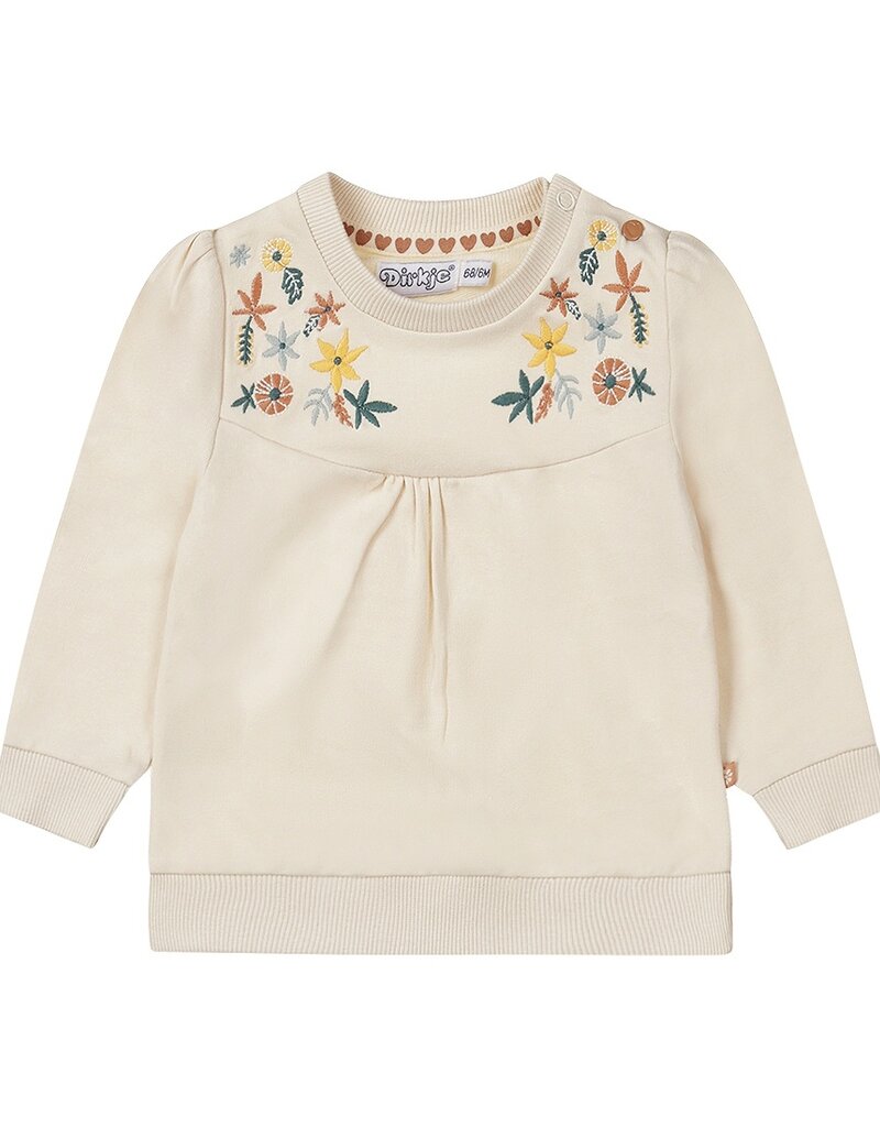 Dirkje q qirls good vibes off white