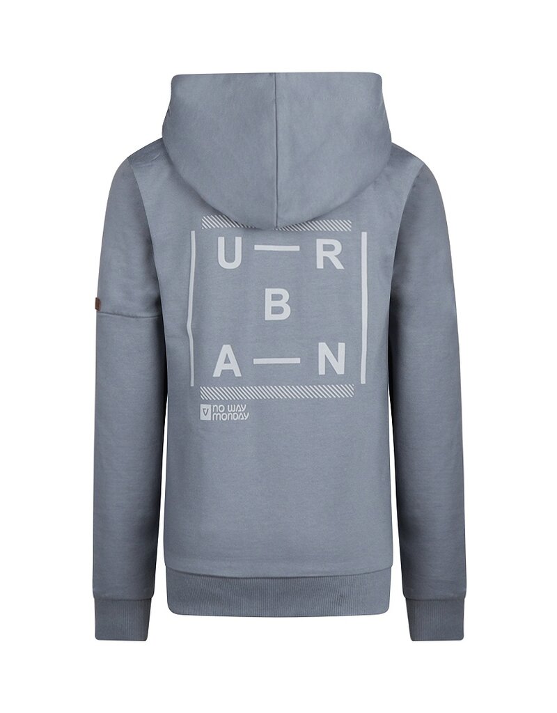 No way Monday Q boys 1 hoody faded blue