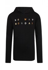 No way Monday shirt Q boys 6 black