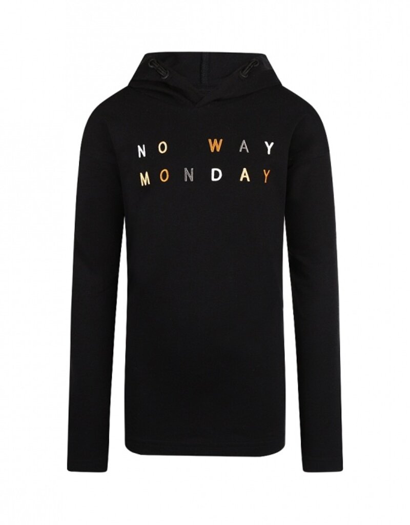 No way Monday shirt Q boys 6 black