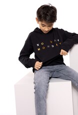No way Monday shirt Q boys 6 black