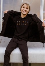 No way Monday shirt Q boys 6 black