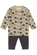 Dirkje Q boys basketball pyama set dusty green