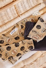 Dirkje Q boys basketball pyama set dusty green