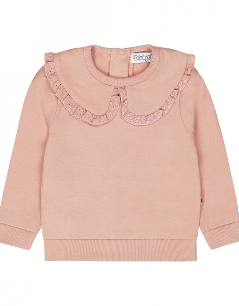 Dirkje Q girls shine dusty pink