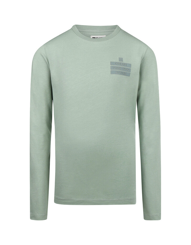 No way Monday jongens shirt aqua green