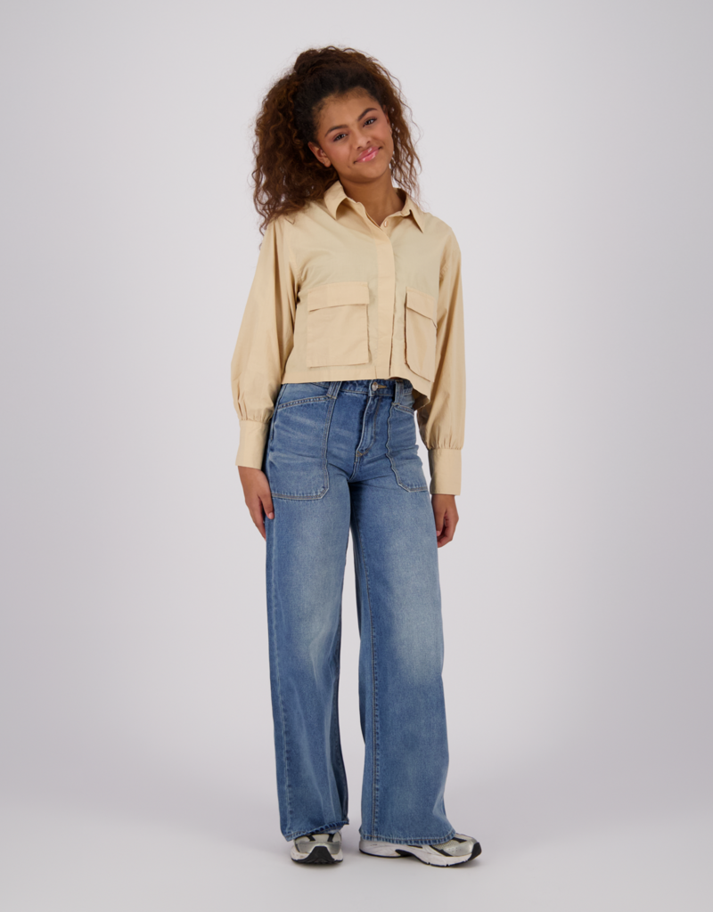Raizzed meisjes jeans Monaco mid blue stone