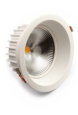 LedLed GLARE downlight wit 4000k 230mm 8-35W gatmaat 195mm