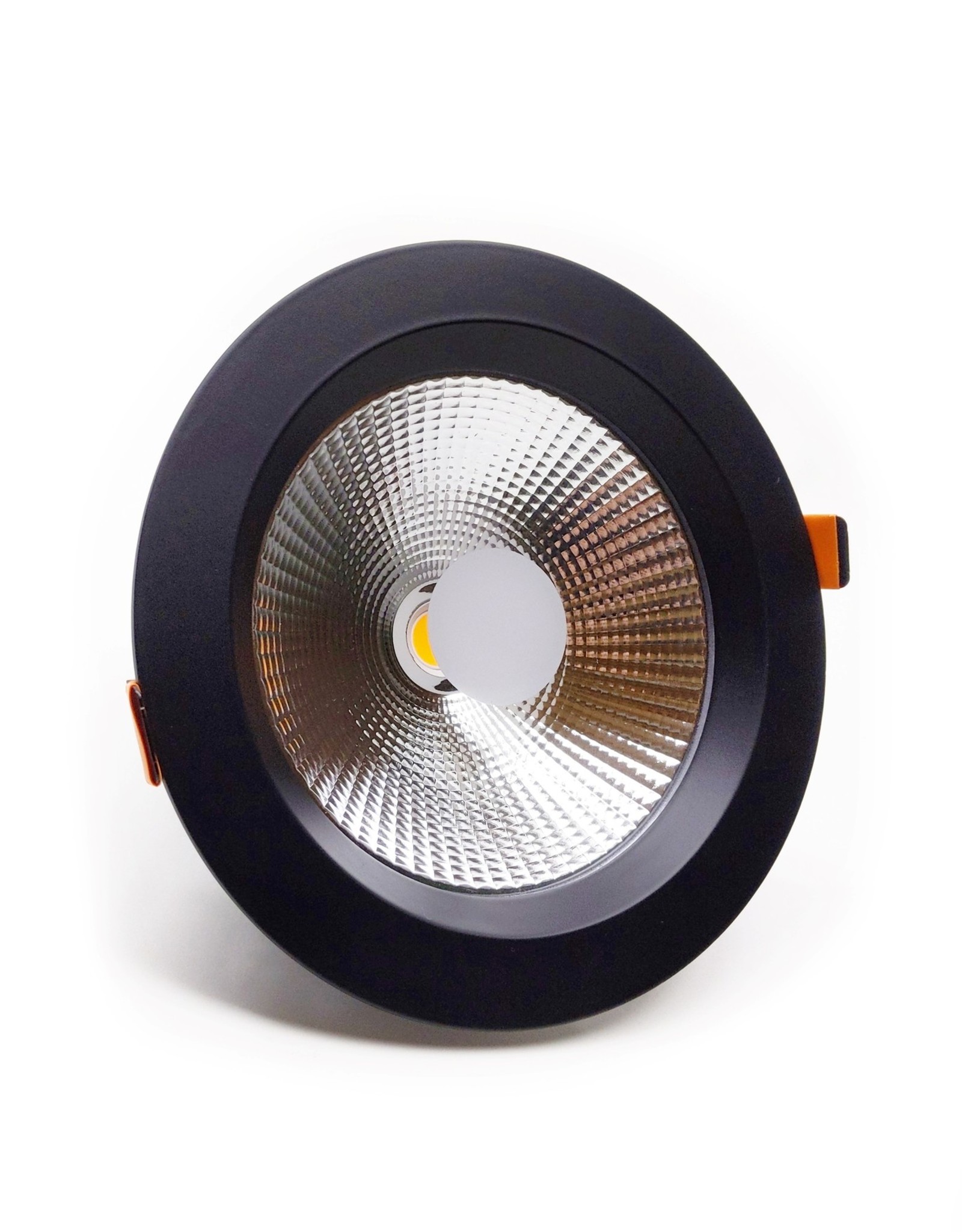 LedLed GELED downlight helder zwart 4000k 190mm 8-20W gatmaat 160mm