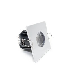 LedLed VEDDY led spot vierkant chroom dimbaar IP65