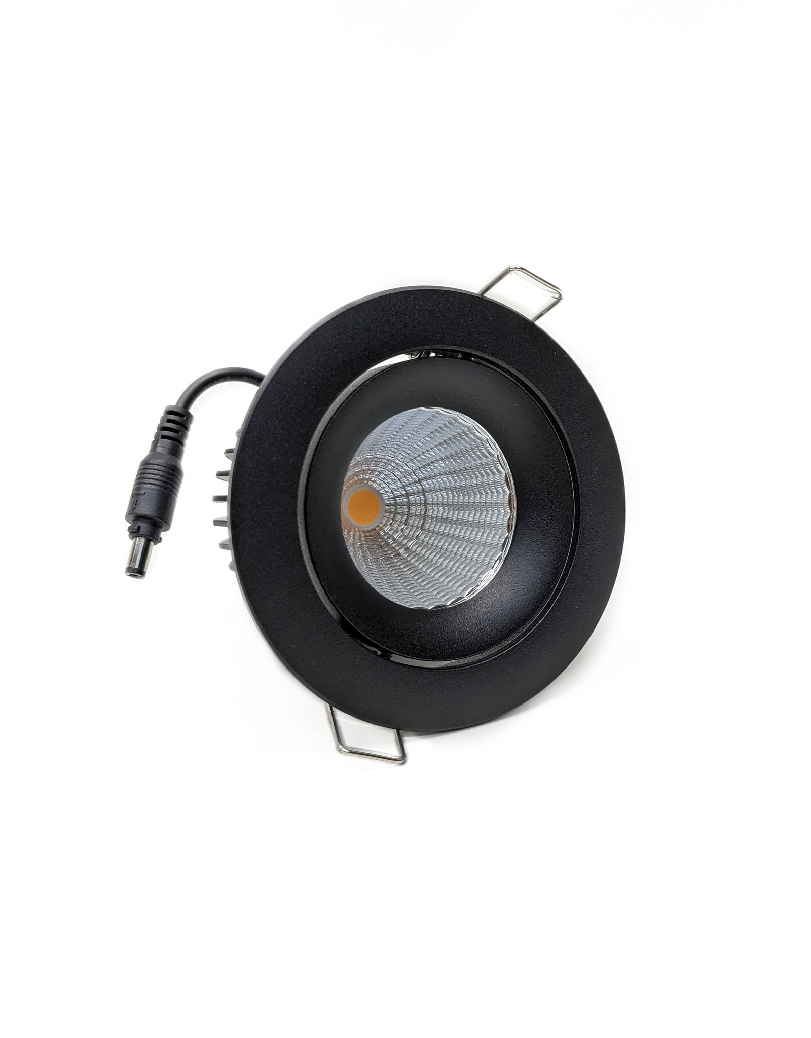 LedLed TROLED kantelspot rond zwart dimbaar