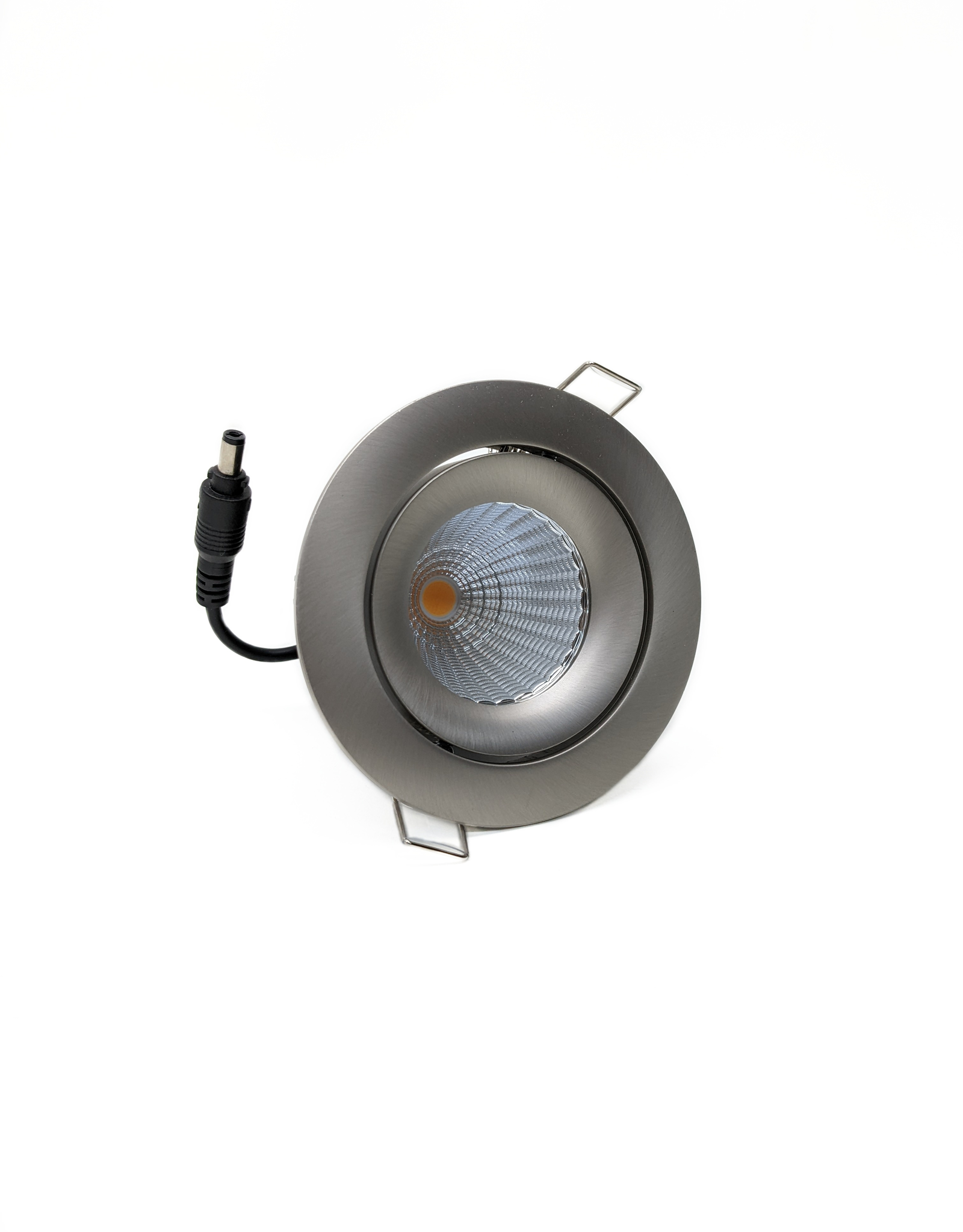 LedLed TROLED kantelspot  rond rvs-matt dimbaar