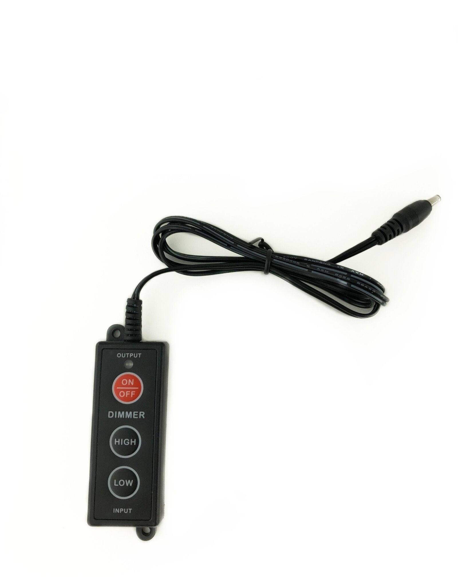 LedLed HP en Flat - Mini Drukknop Dimmer Zwart 40W