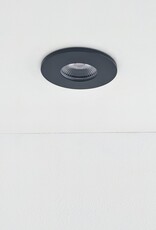 LedLed REDDY led spot rond zwart dimbaar IP65