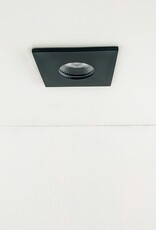 LedLed VEDDY led spot vierkant zwart dimbaar IP65